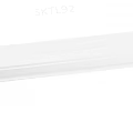 White Layered Decorative Cornice Component With Detailed Architectural Design For Interior