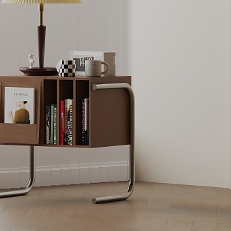 Modern Bedside Cabinet 3d model