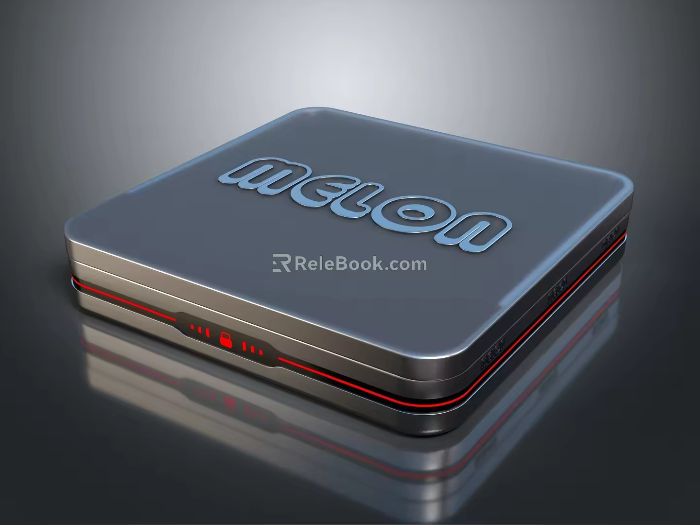 Modern Science Fiction Box Science Fiction Box Military Box Password Box 3d model