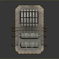 Large Scale Industrial Equipment Setup With Metal Tanks Pipes And Multi layer Structure