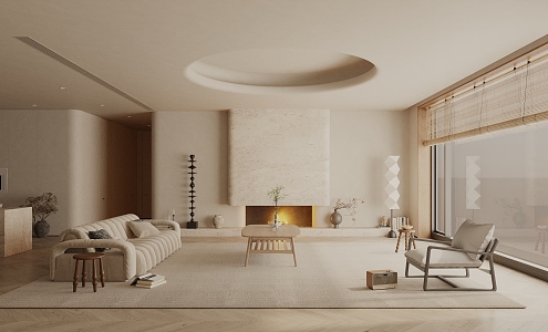 The Silent Living Room 3d model