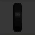 Car Tire With Chrome Alloy Wheel And Modern Stylish Black Rubber Tread Design