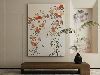 decorative painting 3d model