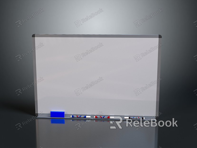 Modern whiteboard writing splint with clip writing board drawing board writing board model