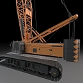 Crane Site crane crane 3d model