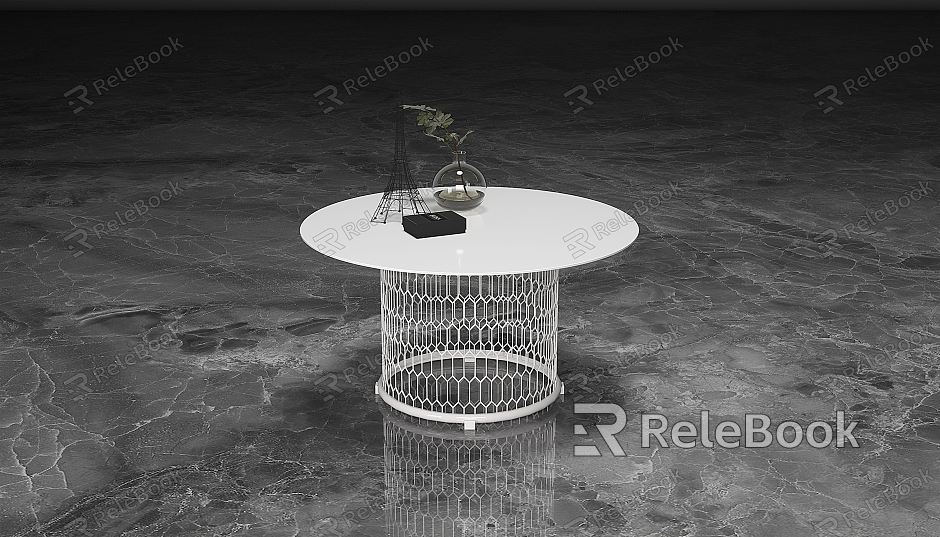 Modern Round Table Outdoor Indoor Minimal Round Table model