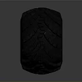 Automotive Tire Component With Deep Tread Pattern And Sturdy Rim Structure Design For Vehicles