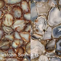 Silestone Seamless Design With Agate Like Patterns And Natural Color Variations