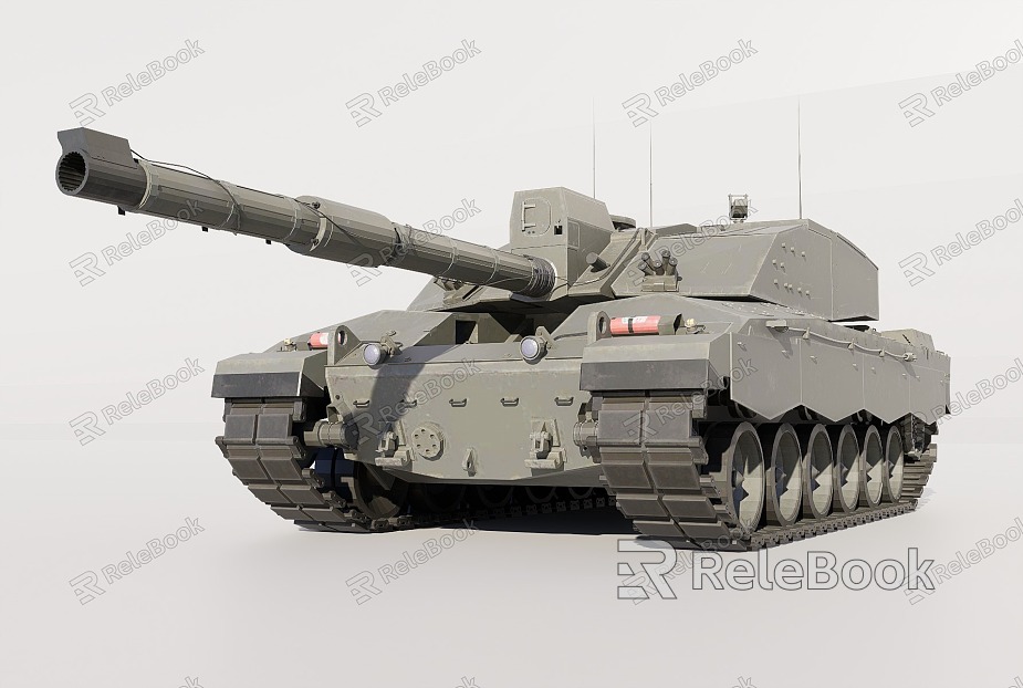 The Challenger 2 Tank model