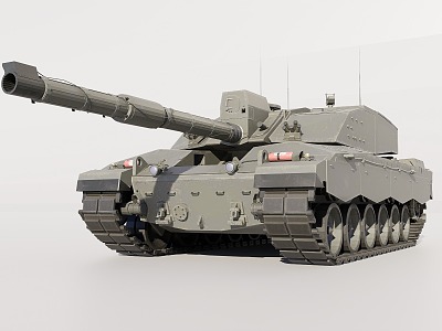 The Challenger 2 Tank model