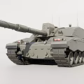 The Challenger 2 Tank 3d model
