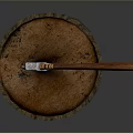Tomahawk Axe Wooden Axe Handle Axe Mountain Axe Chopping Wood Axe Chopping Wood Axe Magic Axe 3d model