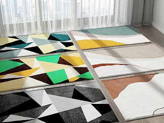 Carpet combination 3d model