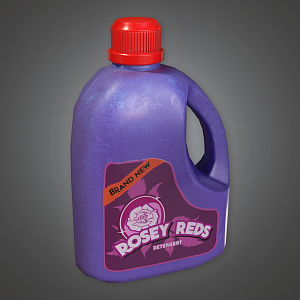 Modern detergent 3d model