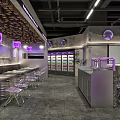 Elegant Modern Restaurant Kitchen Interior With Luxury Countertops And Stylish Cabinets