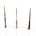 Wooden Decorative Carved Columns With Intricate Patterns Different Designs And Brown Finish