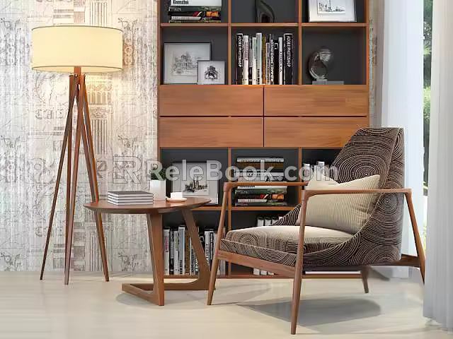 Bookcase 3d model
