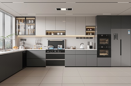 Modern Kitchen 3d model