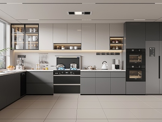 Modern Kitchen 3d model