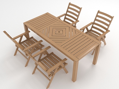 Modern Outdoor Tables and Chairs Wooden Tables and Chairs model