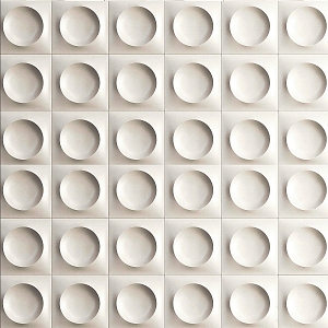 Modern wall panel shape wall panel 3d model