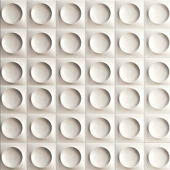 Modern wall panel shape wall panel 3d model