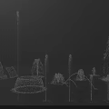 Decorative Garden Ornaments With Various Fountain Styles And Water Spray Features For Landscaping