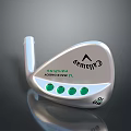 Callaway Golf Wedge With Green Dots FL Sport Design 60 Degree Loft Chrome Finish