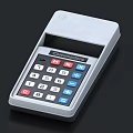 Classic Desktop Calculator With LCD Display Numeric Keypad Function Buttons And GI Label