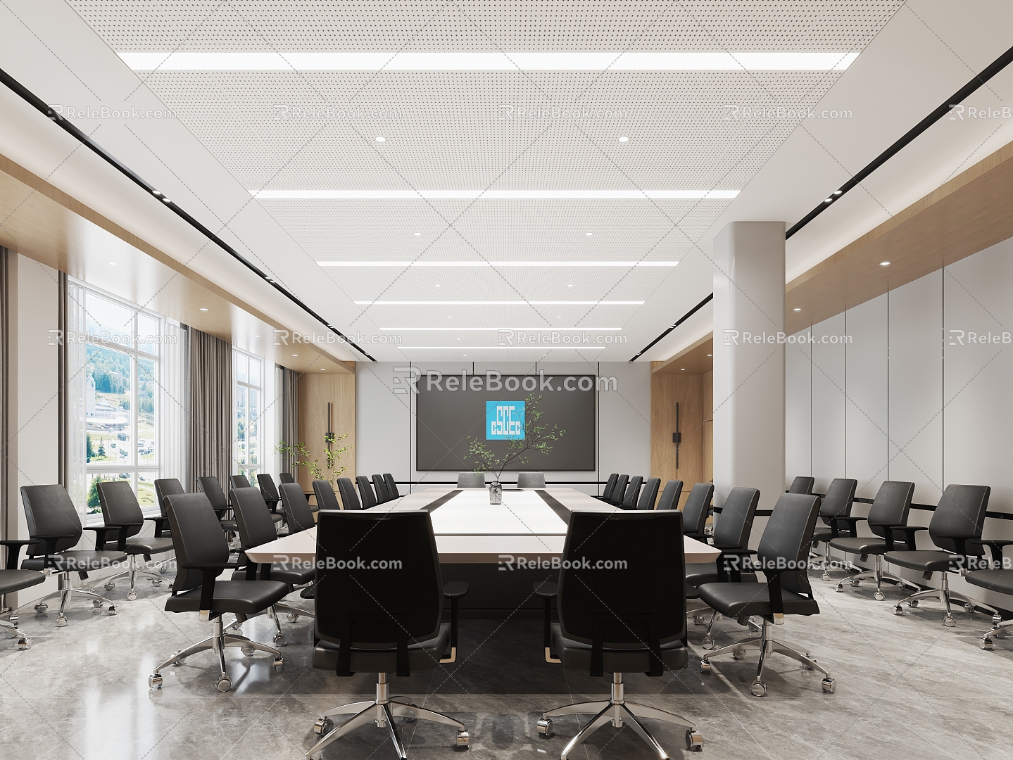 Conference Room 3d model