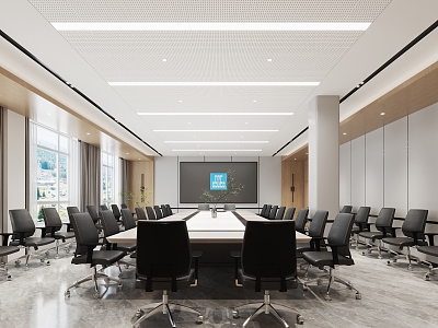 Conference Room 3d model