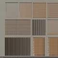 Various Styles Of Window Blinds Including Bamboo And Wooden Designs For Home Decor