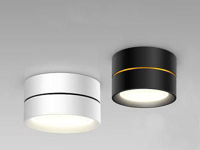 Modern Downlight 3d model