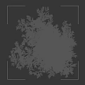 Elegant Arbor With Lush Green Leaves Slender Trunk Dark Background And Human Silhouette For Scale