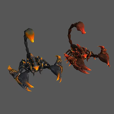 Modern Scorpion 3d model