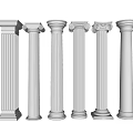 Jane's Roman Column 3d model