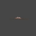 Retro Flashlight 3d model