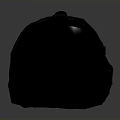 Black Storage Bag With White Accents For Travel And Home Organization