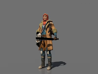 Modern Anime Characters 3d model Modern Anime Characters 3d model