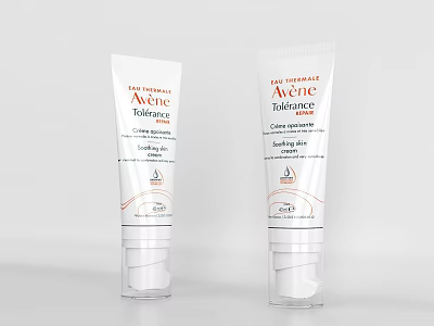 Avene Tolerance Control Facial Cream For Sensitive Skin Daily Moisturizer 3d model