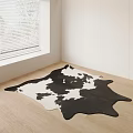 Dairy leather carpet 3d model