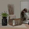 Single Chair Sofa 3d model