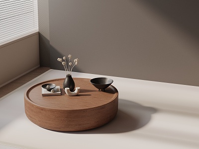 Modern coffee table model