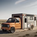 Vehicle Motor vehicle Function vehicle Ambulance 3d model