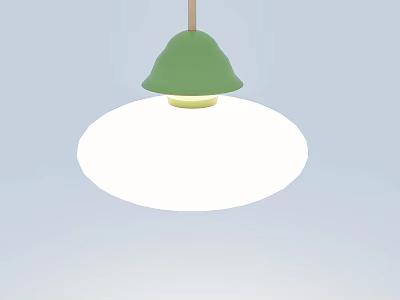 Modern chandelier 3d model