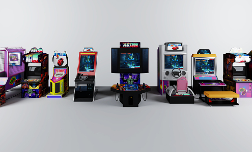 Modern Game Machine 3d model