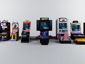 Modern Game Machine 3d model