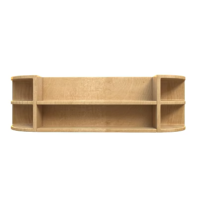 Industrial Equipment Wooden Storage Shelf With Multiple Layers For Industrial Storage Use 3d model