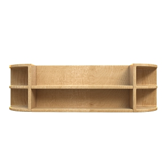 bookshelf shelf 3d model