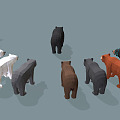 The Modern Bear 3d model